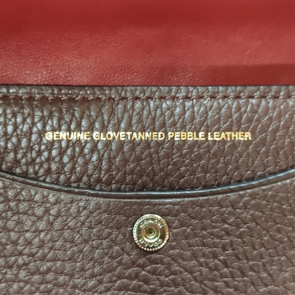 ♥️ Rare Oxblood Prairie Rivets 1941 Clutch with wristlet NWT! Style 21639 - Picture 6 of 7